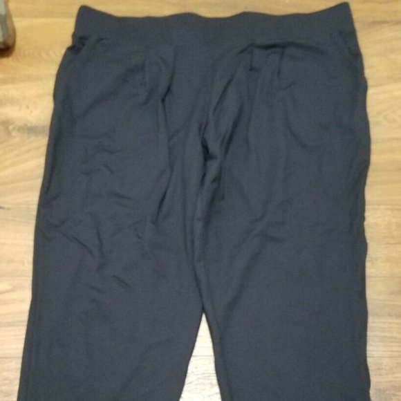 Modern Ambition Pants - Modern Ambition Ladies Pleated Ponte Pant Waist Band Black Large